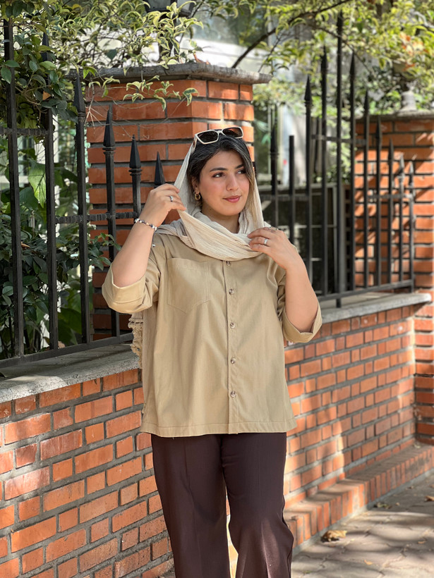 شومیز زنانه لنین نسیم