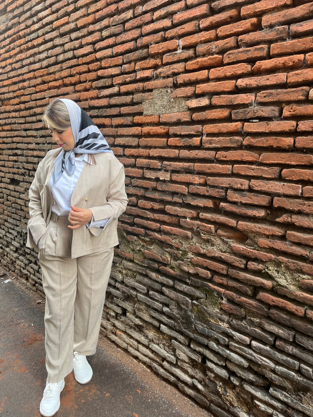 ست کت شلوار زنانه فاستونی mello