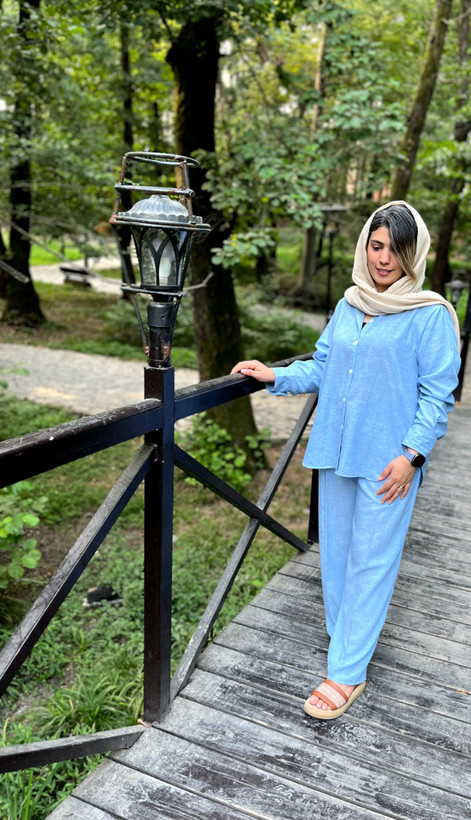 ست شومیز و شلوار زنانه لنین لاکرا