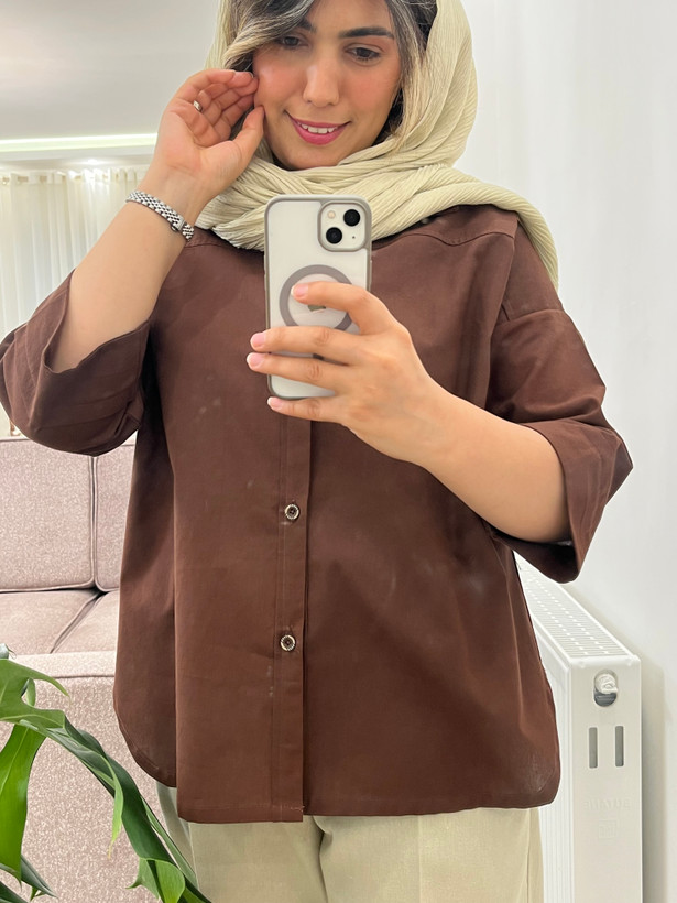 شومیز زنانه لنین رزا