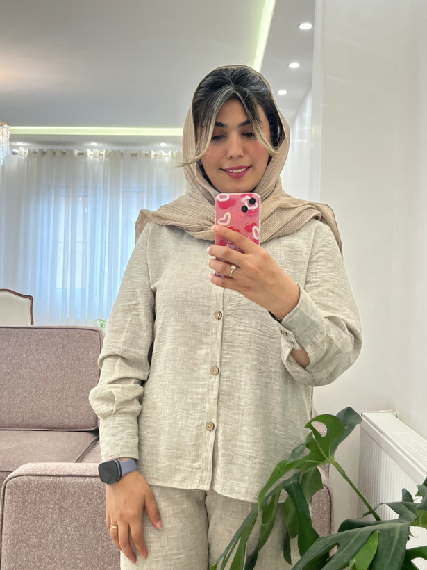 ست شومیز و شلوار زنانه لنین لاکرا