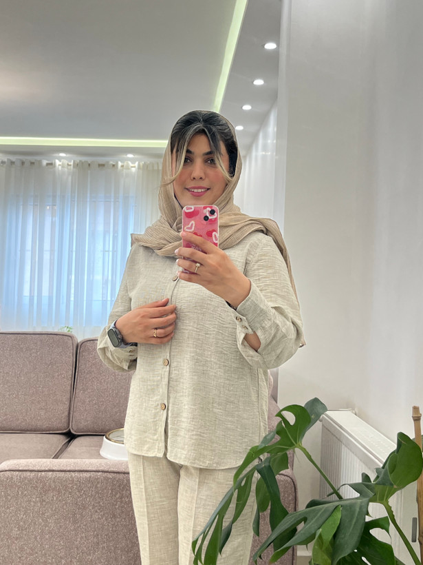 ست شومیز و شلوار زنانه لنین لاکرا