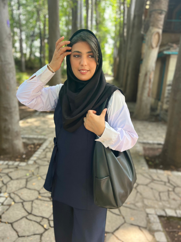 ست وست و شلوار زنانه کرپ جانا